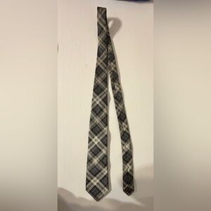 Plaid Silk Tie